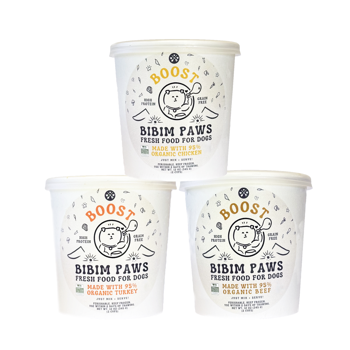 Paws fresh dog food outlet