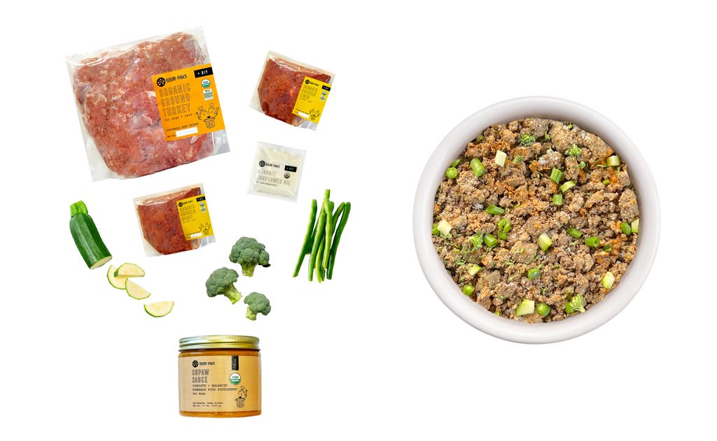 Fresh organic best sale dog food