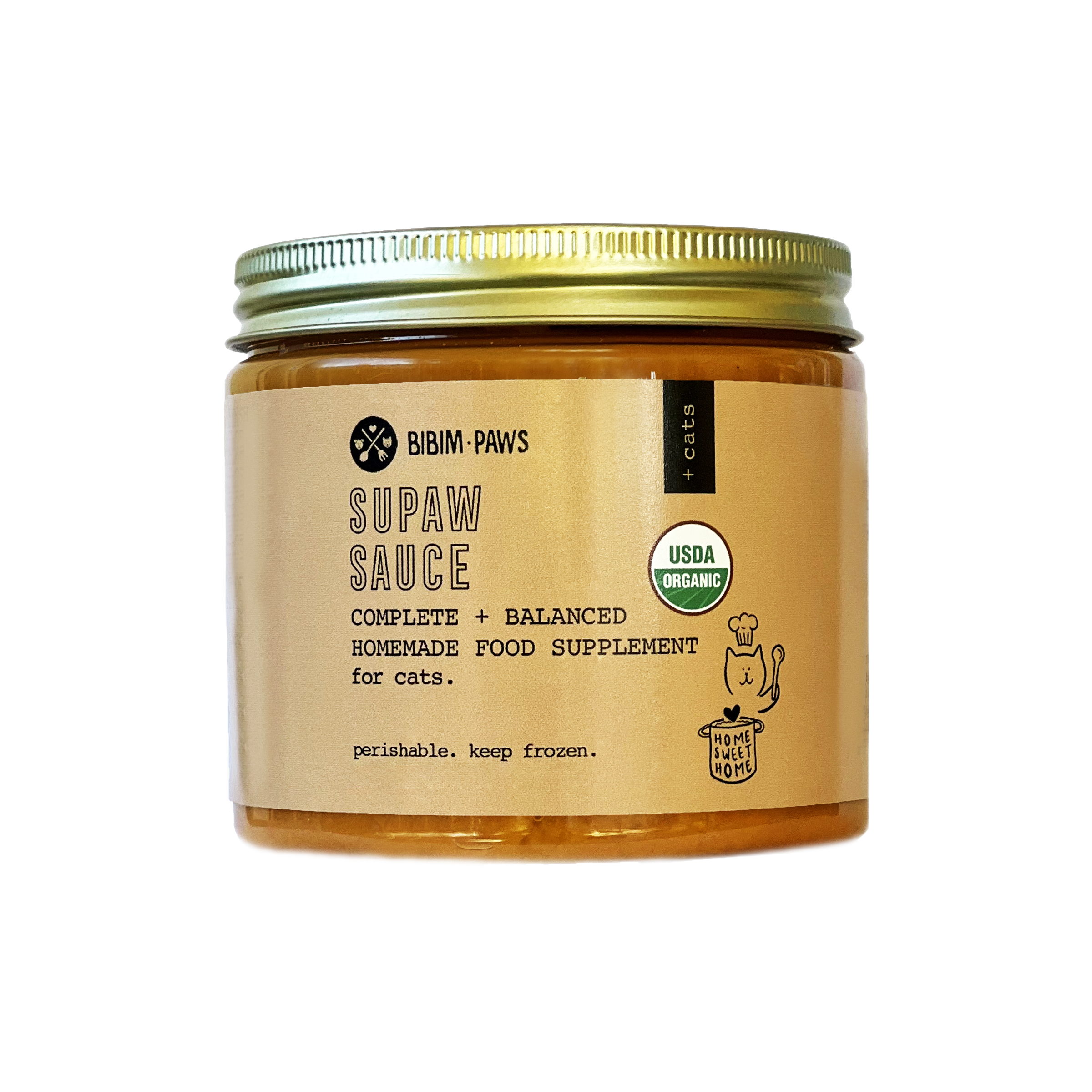 SUPAW SAUCE for Cats (4 Pack) - Homemade Food Supplement