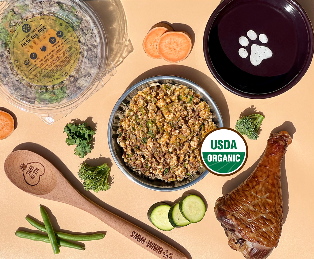 Certified Organic Fresh Pet Food Natural Dog Food and Cat Food